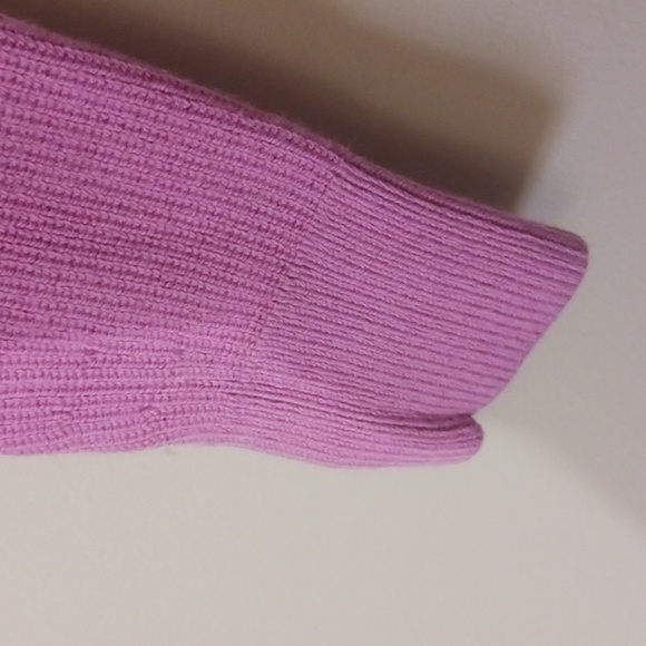 Lululemon Collared Merino Wool-Blend Sweater in Dahlia Mauve, Size S - Picture 9 of 14